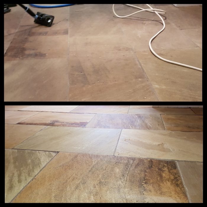 Indian sandstone floor Alnwick