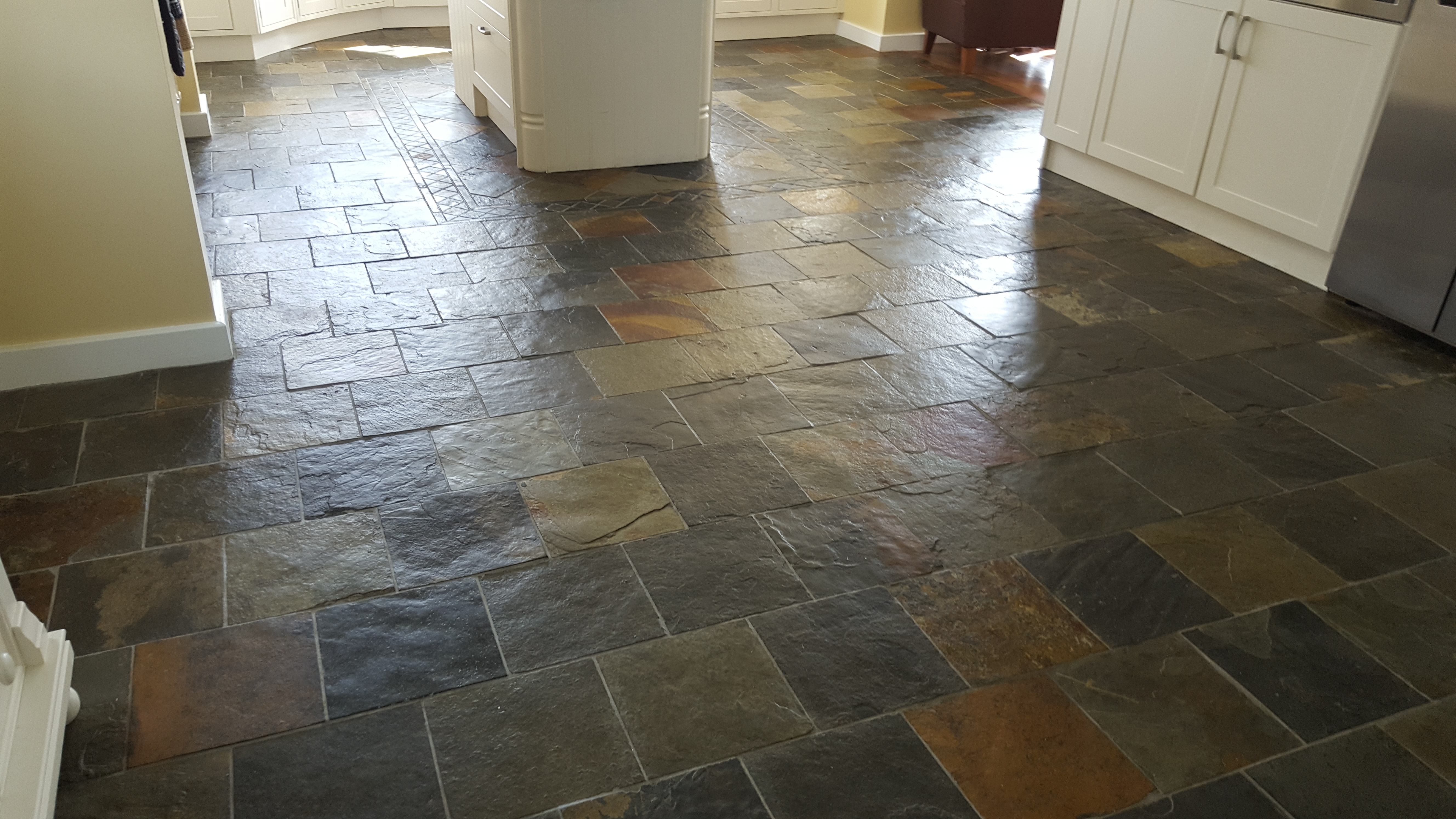 slate floor cleaning swarland