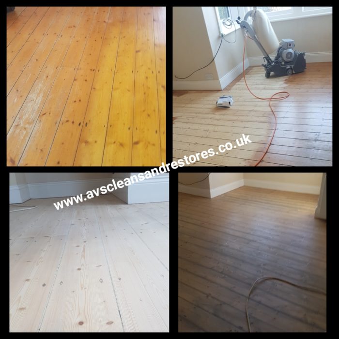 pine floor sanding rothbury Northumberland